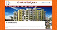Desktop Screenshot of creative-designers.in
